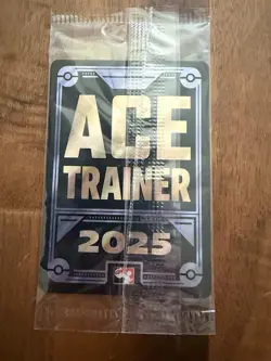 SEALED Pokemon Celebratory Fanfare Ace Trainer Promo 2025 English - Image 2