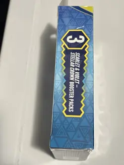 Pokemon Scarlet & Violet: Stellar Crown 3 Booster Pack Box BRAND NEW Sealed NIB - Image 5