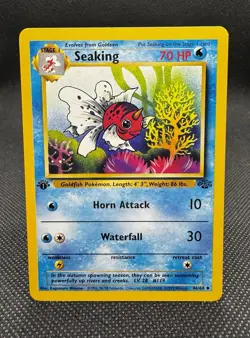 Pokemon TCG - 1st Edition Jungle Seaking 46/64 NM - Image 1