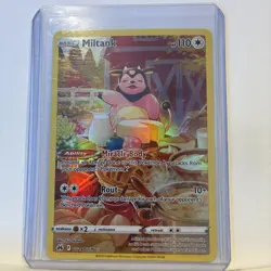 Pokemon TCG Miltank GG24/GG70 Crown Zenith Galarian Gallery Full Art Ultra Rare - Image 2