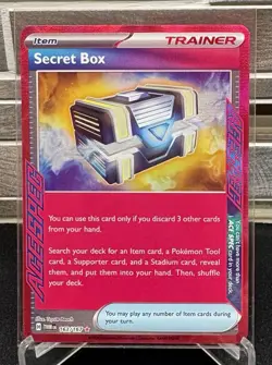 Pokemon TCG Twilight Masquerade Secret Box ACE SPEC Trainer-Item 163/167 - Image 1