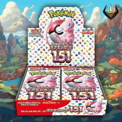 151 Sv2a Pokemon Japanese Booster Box - Image 1