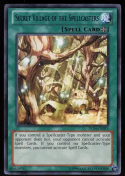 Secret Village of the Spellcasters DL14-EN013 BLUE RARE Yu-Gi-Oh - Image 1