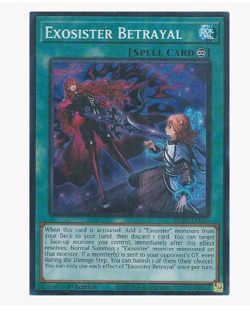 Exosister Betrayal - BPRO-EN066 - Super Rare YuGiOh - Image 1