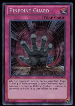 Pinpoint Guard LTGY-EN069 Secret Rare Galaxy 1st Edition Yu-Gi-Oh - Image 1