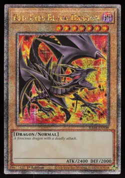 Red-Eyes Black Dragon RA04-EN109 (8th) QCR 1st Edition Yu-Gi-Oh - Image 1