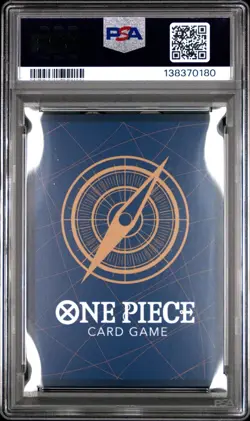 One Piece P-037 Luffy 1st Anniversary Tournament Participant Promo Anv PSA 10 - Image 2