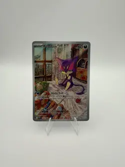 Pokemon TCG NM Purrloin 136/086 Illustration Rare Holo White Flare English - Image 1