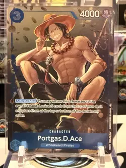 One Piece TCG - Portgas.D.Ace P-074 Promo Card One Piece Tin Set Vol. 2 - Image 1