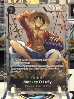 Monkey.D.Luffy (Tin Pack Set Vol. 2) P-075 One Piece Promotion Cards Foil - Image 1