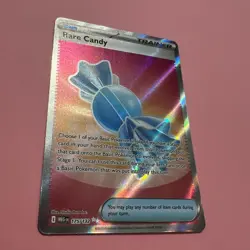 Rare Candy 175/132 NM Ultra Rare Full Art Mega Evolutions Pokemon Card EN TCG - Image 3