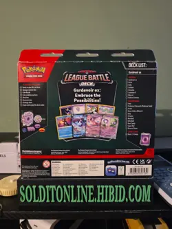 Pokemon TCG League Battle Deck Gardevoir Ex - NEW FACTORY SEALED BOX - Image 2