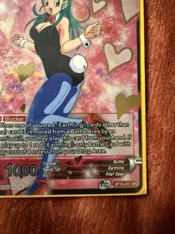 Dragon Ball Super Card Game Bulma the Bunny Girl BT10-011 Foil SR - Image 3