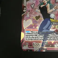 Dragon Ball Super Card Game Bulma The Bunny Girl BT10-011 SR Fest - Image 5
