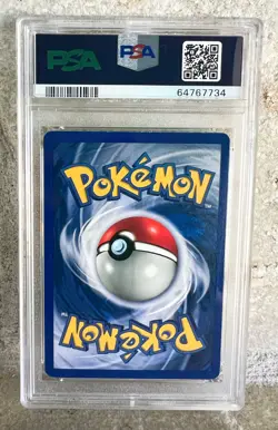 1999 Pokemon Base Set 1st Edition Alakazam Holo #1/102 PSA 5 EX - Very Clean! - Image 2