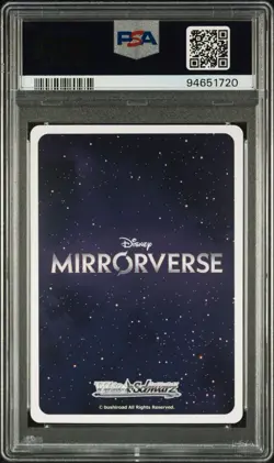 Weiss Schwarz "Mirrorverse" Stitch Disney JPN MRd/S111-047S SR PSA 10 Gem Mint - Image 4