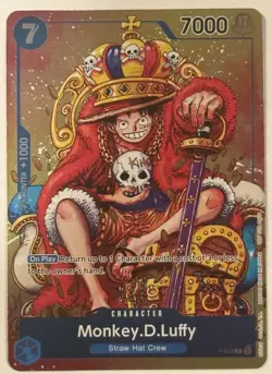 Monkey D. Luffy P-043 - One Piece Convention EXCLUSIVE FOIL ENGLISH *mp* - Image 1