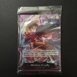 Monkey.D.Luffy OP05-060 Leader Sound Loader Promo - One Piece Card TCG SEALED - Image 1