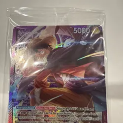 Monkey D Luffy OP05-060 Leader Sound Loader Promo One Piece Card English - Image 2