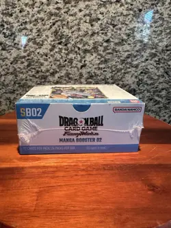 Dragon Ball Super: Fusion World - Manga (SB02) English New Sealed Booster Box - Image 1
