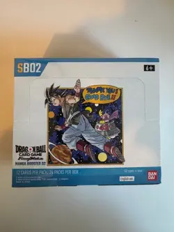 Dragon Ball Fusion World SB02 Box Manga Booster Pack SB 02 ENG DISPLAY EN SEALED - Image 1