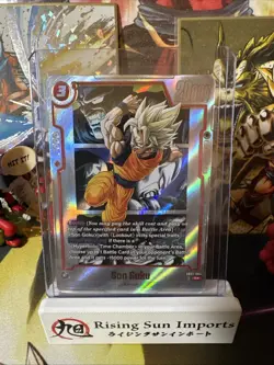 Dragon Ball Super Fusion World Manga Booster 2 SB02-004 Son Goku Alt Art DBS - Image 1