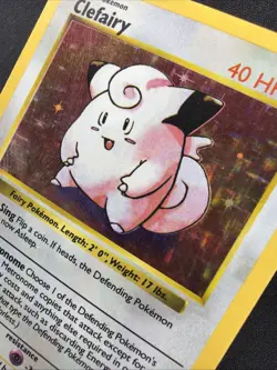 Pokemon TCG Clefairy Holo Card Base Set, Shadowless Rare, 5/102 - Image 4