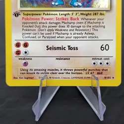 Machamp 1st Edition Holo WOTC Pokemon TCG Base Set 8/102 Rare LP Ungraded ⭐ - Image 4