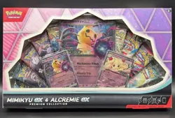Pokemon TCG Mimikyu Ex & Alcremie Ex Premium Collection Box Factory Sealed New - Image 1