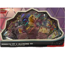 Pokemon TCG Mimikyu Ex & Alcremie Ex Premium Collection Box Factory Sealed New - Image 2