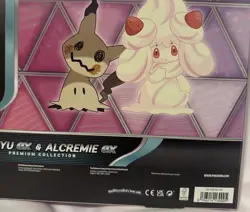 Pokemon TCG Mimikyu Ex & Alcremie Ex Premium Collection Box Factory Sealed New - Image 5