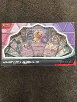 Pokemon TCG: Mimikyu ex & Alcremie ex Premium Collection Box - In Hand NEW - Image 1