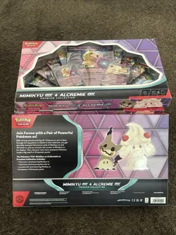 Pokemon TCG: Mimikyu ex & Alcremie ex Premium Collection Box - In Hand NEW - Image 2