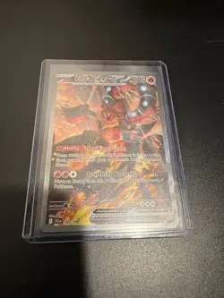 Pokemon TCG Volcanion Ex 182/159 Journey Together Full Art SIR Holo NM - Image 1