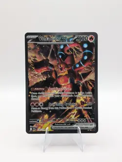 Pokemon Card Volcanion ex 182/159 Journey Together SIR Full Art NM 2025 - Image 1