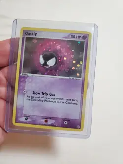 LP Pokemon TCG Gastly Card FireRed & LeafGreen Reverse Holo 63/112 - Image 1