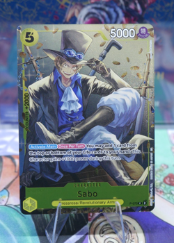 Sabo (Tin Pack Set Vol. 2) P-073 One Piece Promotion Cards Foil One Piece TCG EN - Image 1