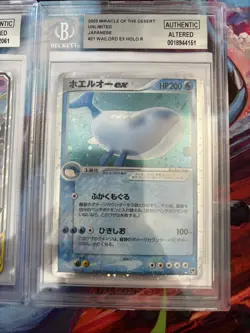 Pokemon 3x Graded Card Lot Beckett Authentic Altered Lot#57 - Image 4