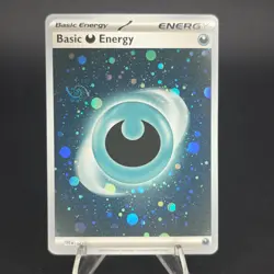 HD Darkness Energy Cosmos Holo with Mew Tail Swirl SVE MEW 007 151 Pokemon Card - Image 2