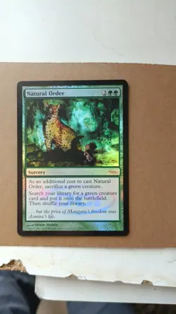MTG Magic DCI Judge Natural Order English FOIL LP/NM - Image 2