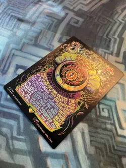 MTG Foil Borderless Poster The One Ring NM-/EX+ Universes Beyond: LotR - Image 4
