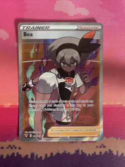Pokemon Card Bea 180/185 Ultra Rare Vivid Voltage Near Mint - Image 1