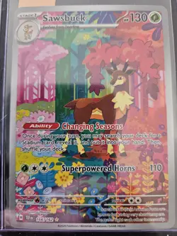 Sawsbuck 166/162 Pokemon Temporal Forces - Image 2