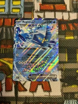 Pokemon Regice Ex 048/217 Mega Evolutions Ascended Heroes MINT 🔥💎 - Image 1