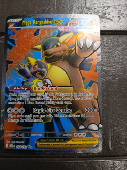 Mega Kangaskhan ex 164/132 Me01: Mega Evolution Holo Pokemon TCG - NM - Image 1