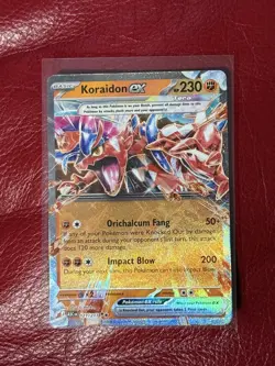 Pokemon TCG Koraidon EX Ascended Heroes 121/217 Near Mint - Image 1