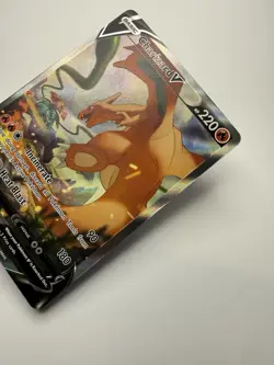 Charizard V Alternate Alt Art 154/172 Pokemon Brilliant Stars DAMAGED CREASE - Image 4