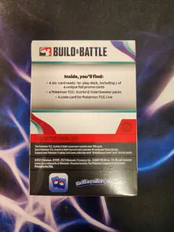 Pokemon Scarlet & Violet Build & Battle Box - Base Set New Factory Sealed - Image 2