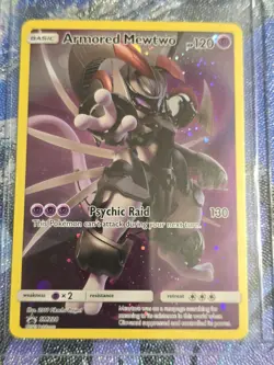 Armored Mewtwo SM228 2019 Sun And Moon Holo Pokemon Tcg-NM - Image 1