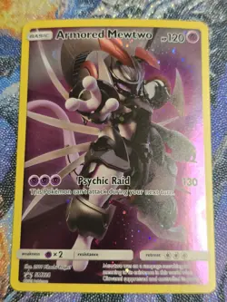 Armored Mewtwo SM228 2019 Sun And Moon Holo Pokemon Tcg-NM - Image 2